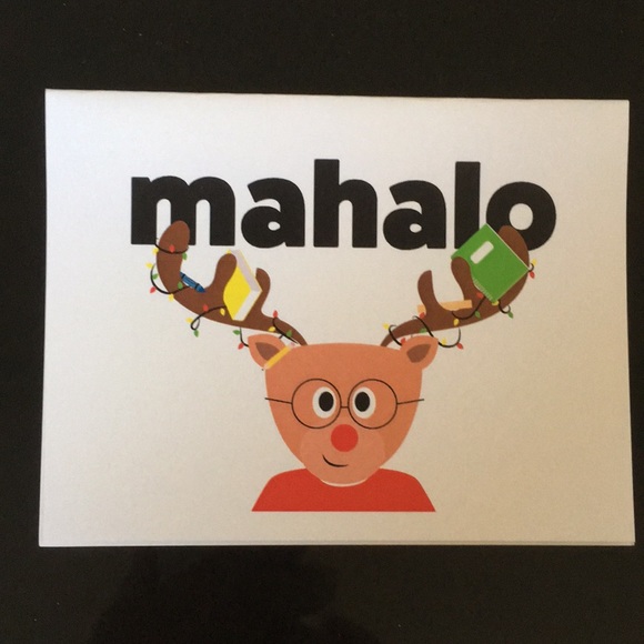 2 - pack Mahalo blank note cards (10 per pack) - Picture 2 of 4